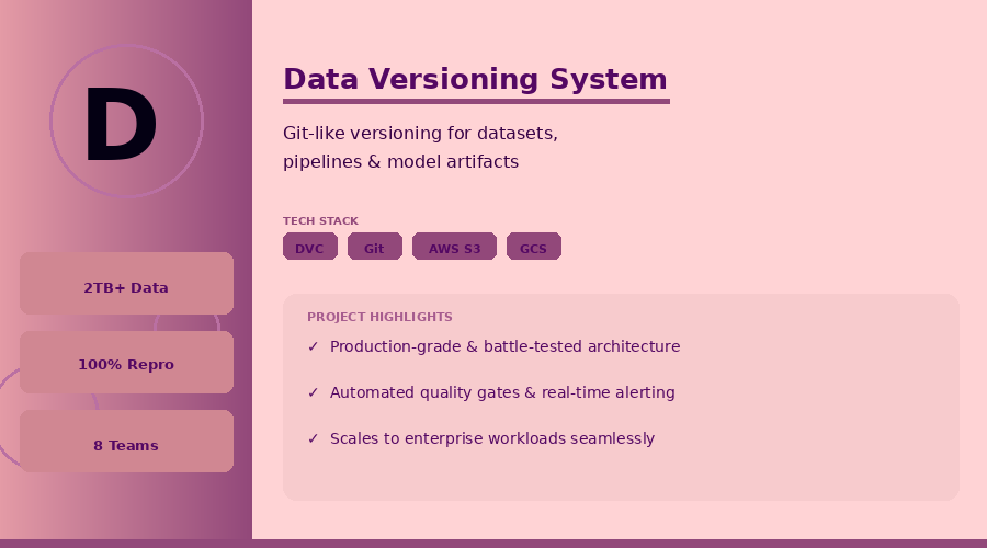 Data Versioning
